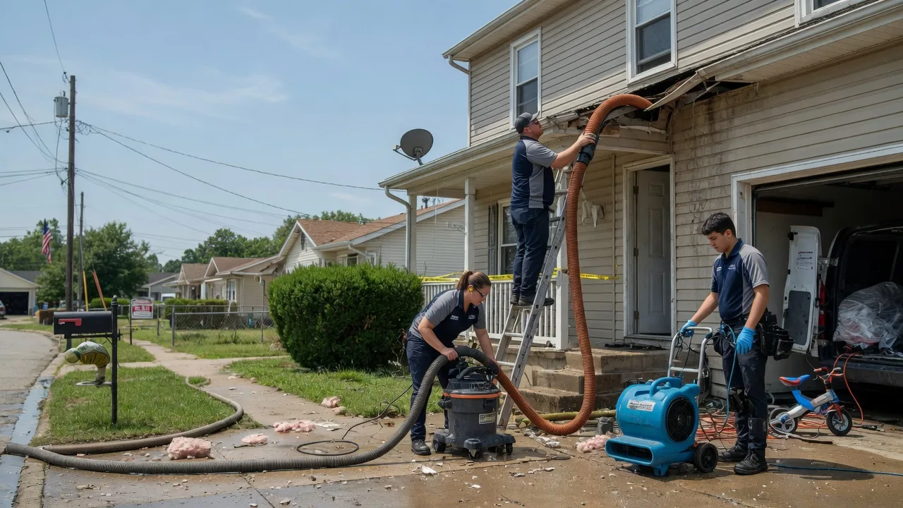 Water Damage Restoration in Worthville, PA near me